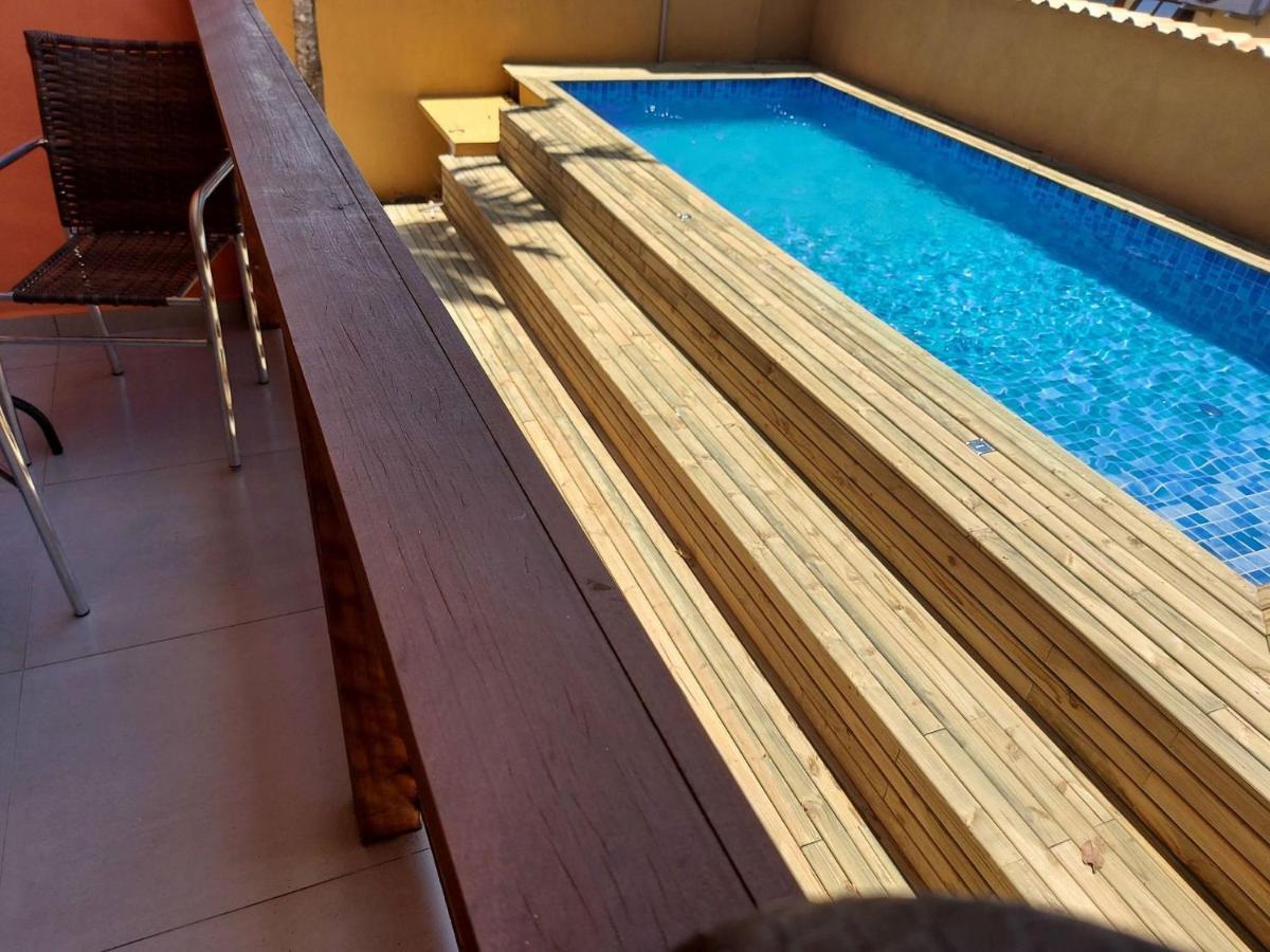 Mamanguá - Flat com Piscina, 50mts da praia, cozinha gourmet, churrasqueira privativa, ar con, WiFi, netflix, garagem Parati Exterior foto